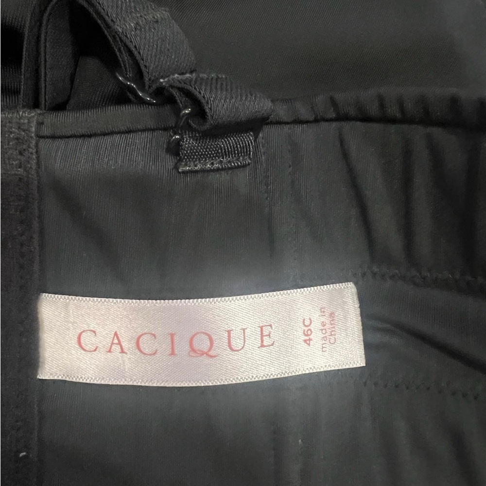 Cacique 46C Unlined multi way strapless in black - Picture 3 of 3